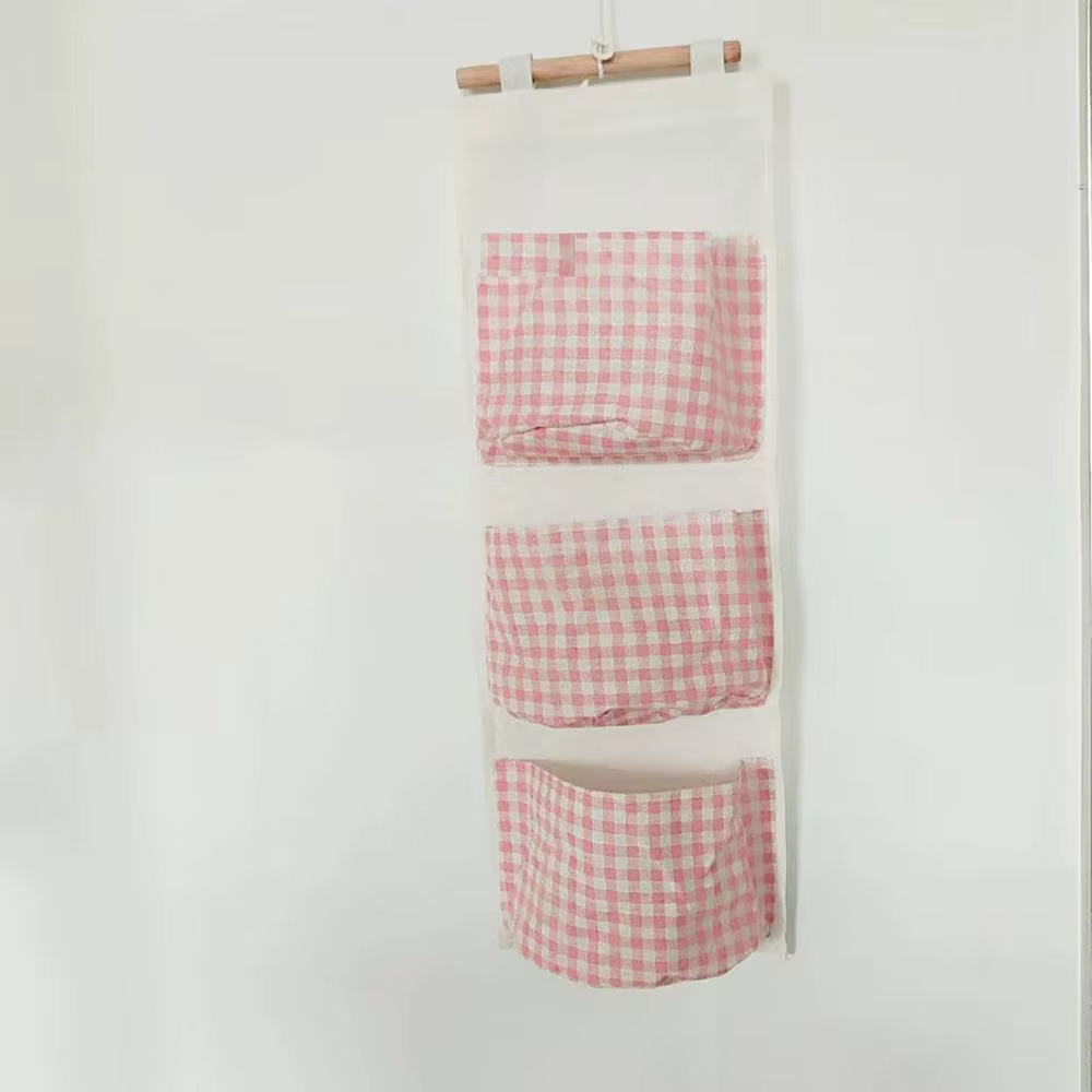 Sac suspendu à motif écossais, étanche, multifonctionnel, stockage, climatisation, sacs de grande ca