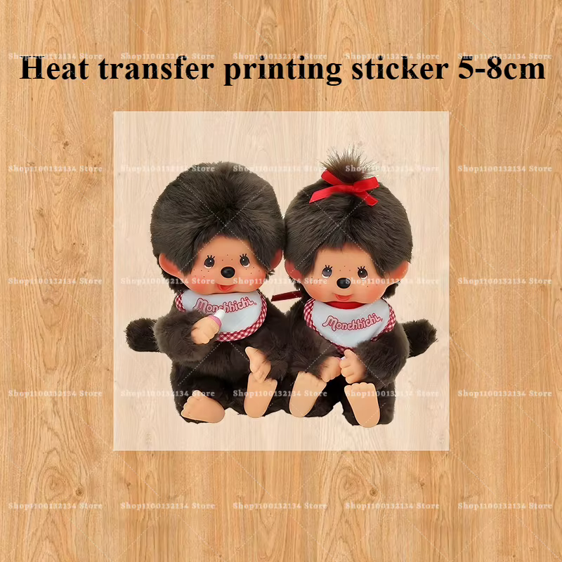 Sacs à bandoulière Monchhichi, sacs à bandoulière Oxford avec figurines de dessins animés, sac messa