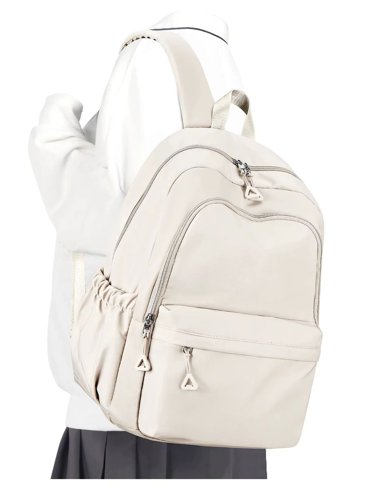 Sac d'école étanche pour ordinateur portable, sac de livres en nylon pour adolescents, sac de voyage