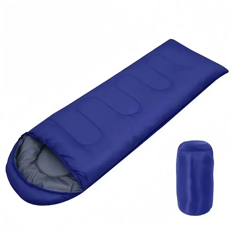 Sac de couchage de camping léger 4 saisons chaud enveloppant pour la randonnée en plein air, sac de 