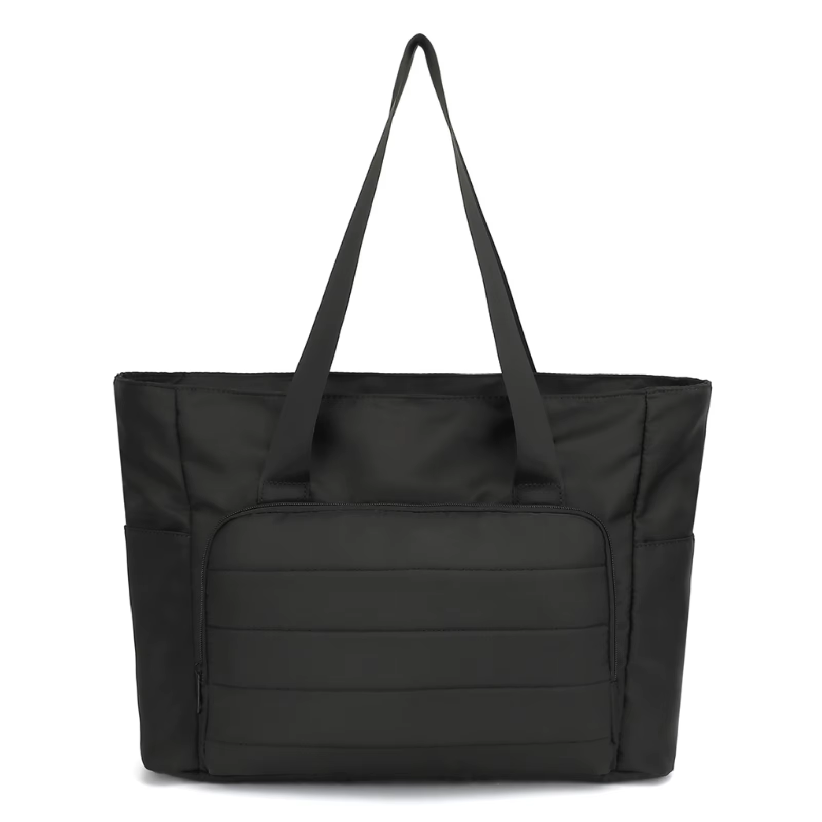 Sac fourre-tout pour ordinateur portable 15,6 pouces pour femme en nylon classique, grande capacité