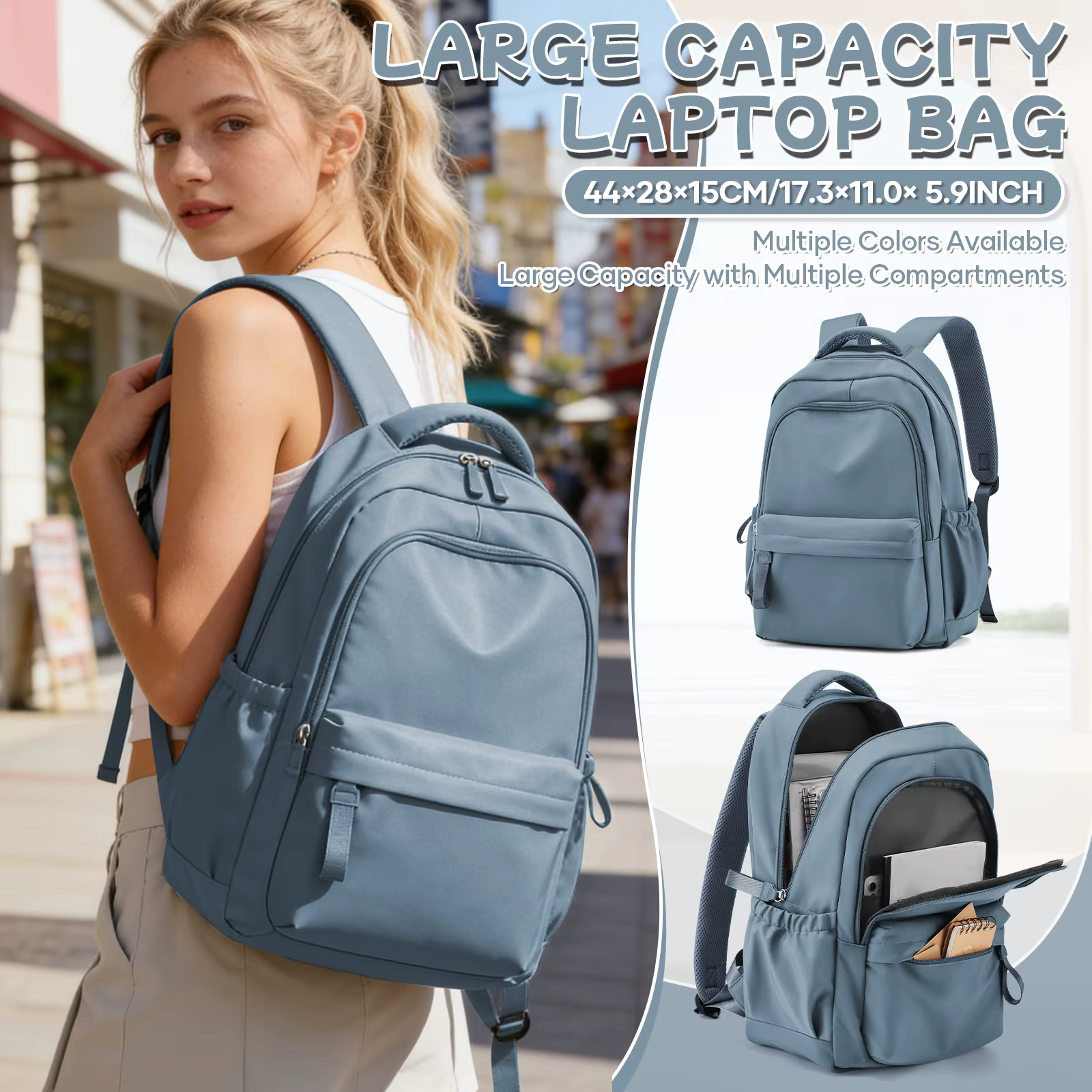 Sac à dos scolaire, sac à dos décontracté et tendance