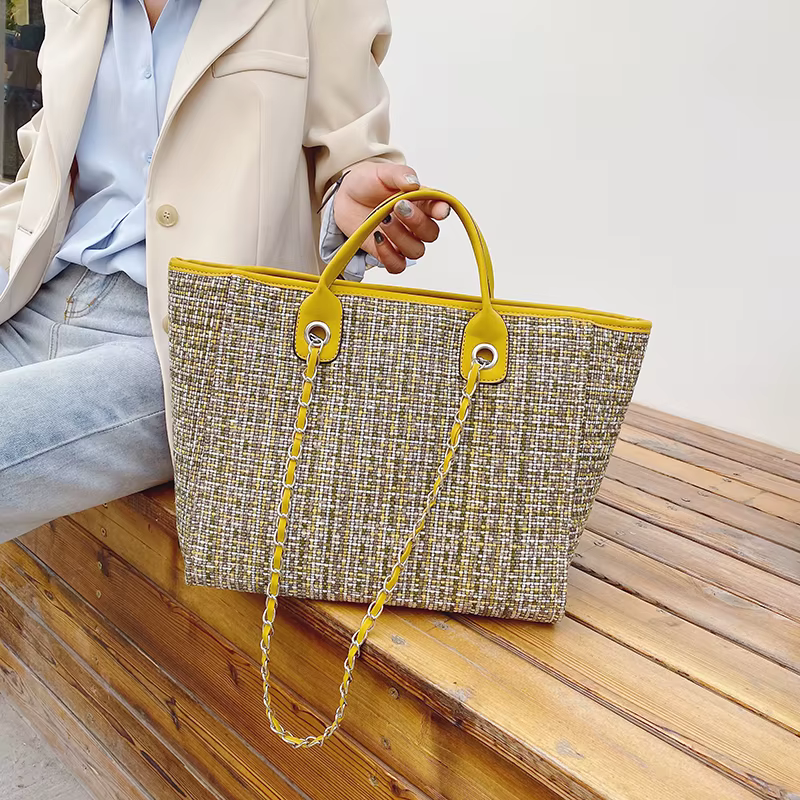 Grand sac à main en nylon pour femme