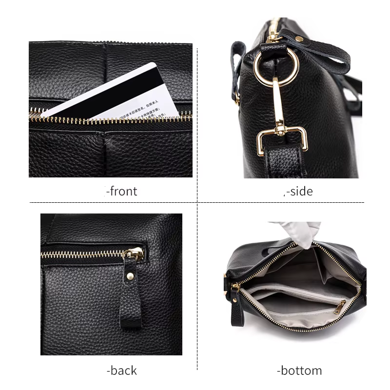 Sacs à main en cuir véritable pour femmes