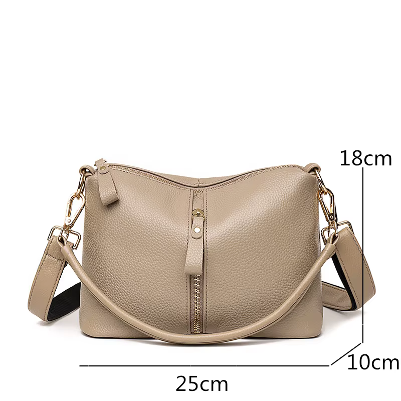 Sacs à main en cuir véritable pour femmes