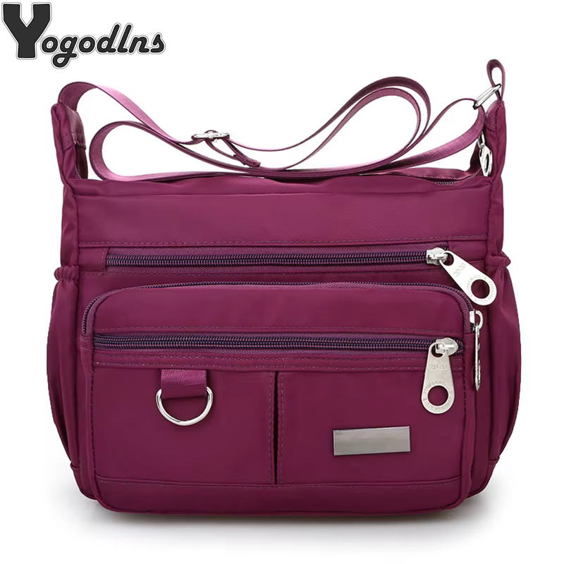 Casual Bolsos sac a main femmes sac de messager imperméable oxford tissu sac à bandoulière grande capacité maman sacs