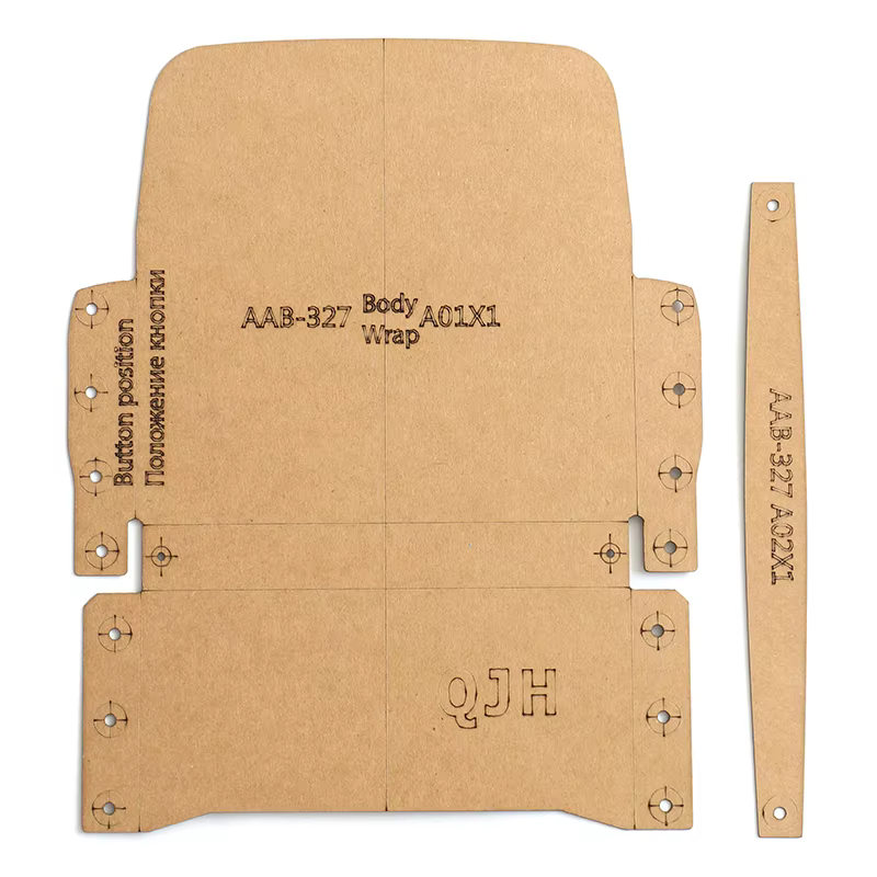 Pochette artisanale en cuir pour femme