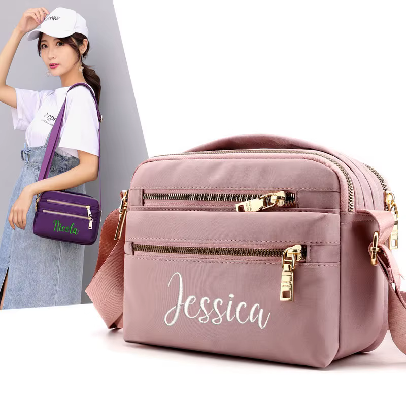 Sac à bandoulière en nylon personnalisé à une initiative