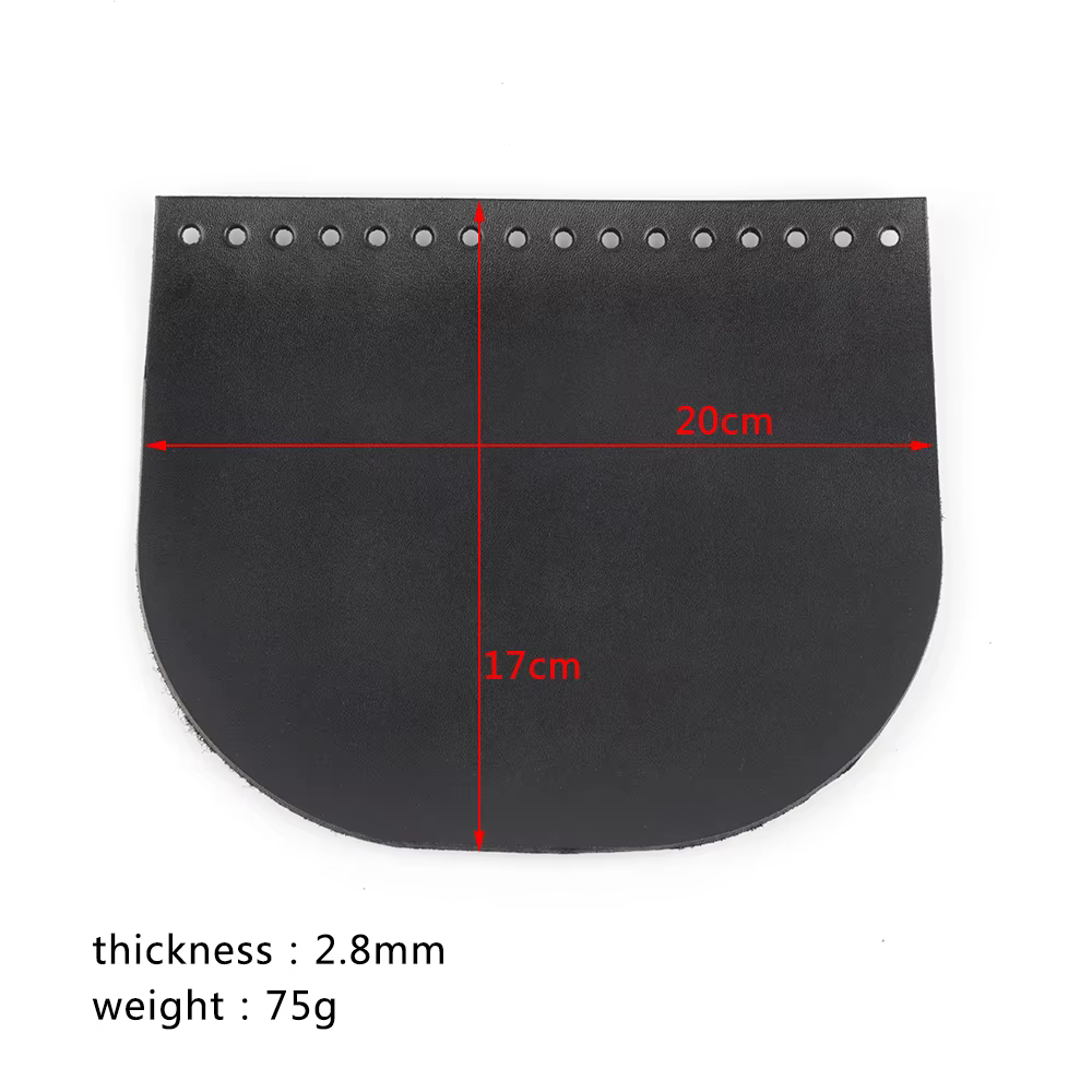 Nouveau sac à bandoulière rabat couverture avec trous de remplacement pour femmes sac à main tricot sac de couture bricolage PU sac en cuir accessoires 3 couleurs