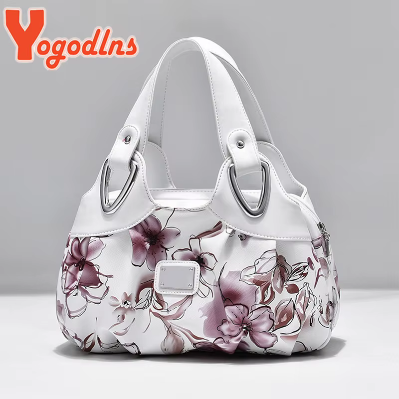 Yogodlns-Sac à Main de Luxe en Cuir PU pour Femme