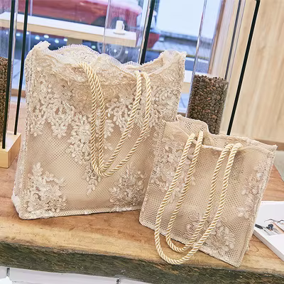 Sac à main en dentelle pour femmes