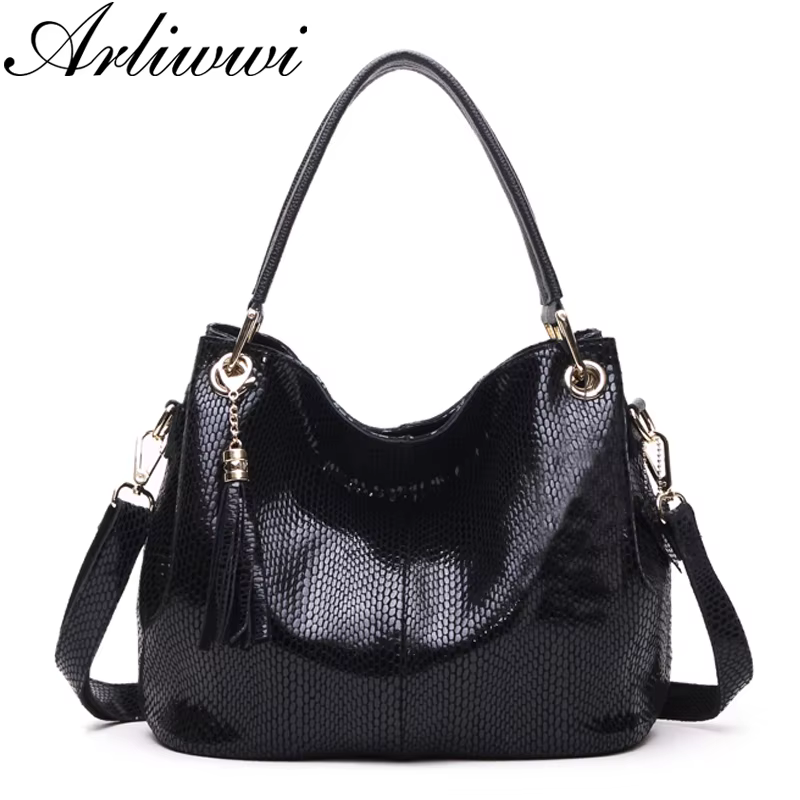 Arliwwi-Sacs à Main en Cuir group pour Femme