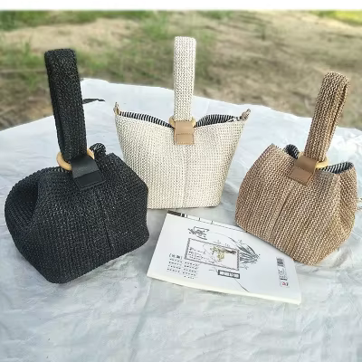 Sacs de paille de marque pour femmes