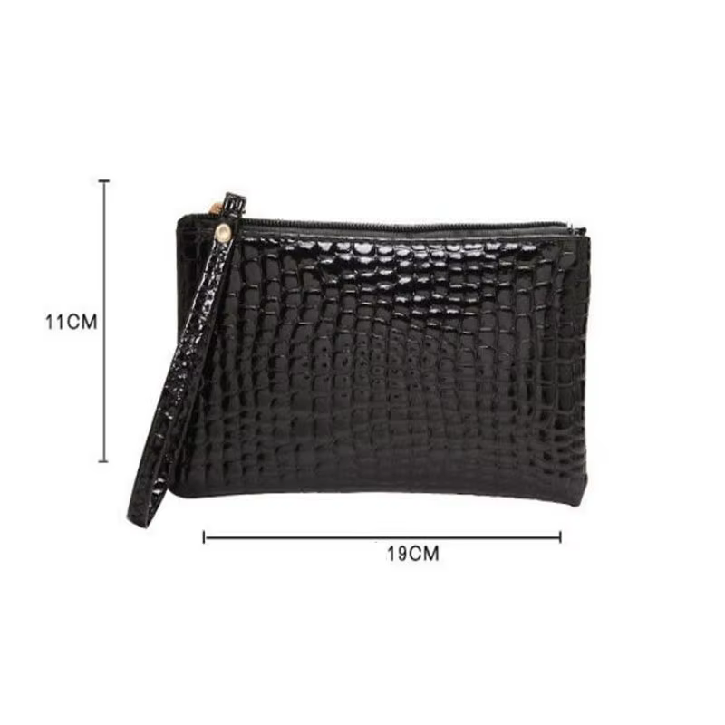 Femmes portefeuilles mode dame bracelet sacs à main Long sac d'argent fermeture éclair porte-monnaie cartes porte-carte d'identité pochette femme portefeuille en cuir PU