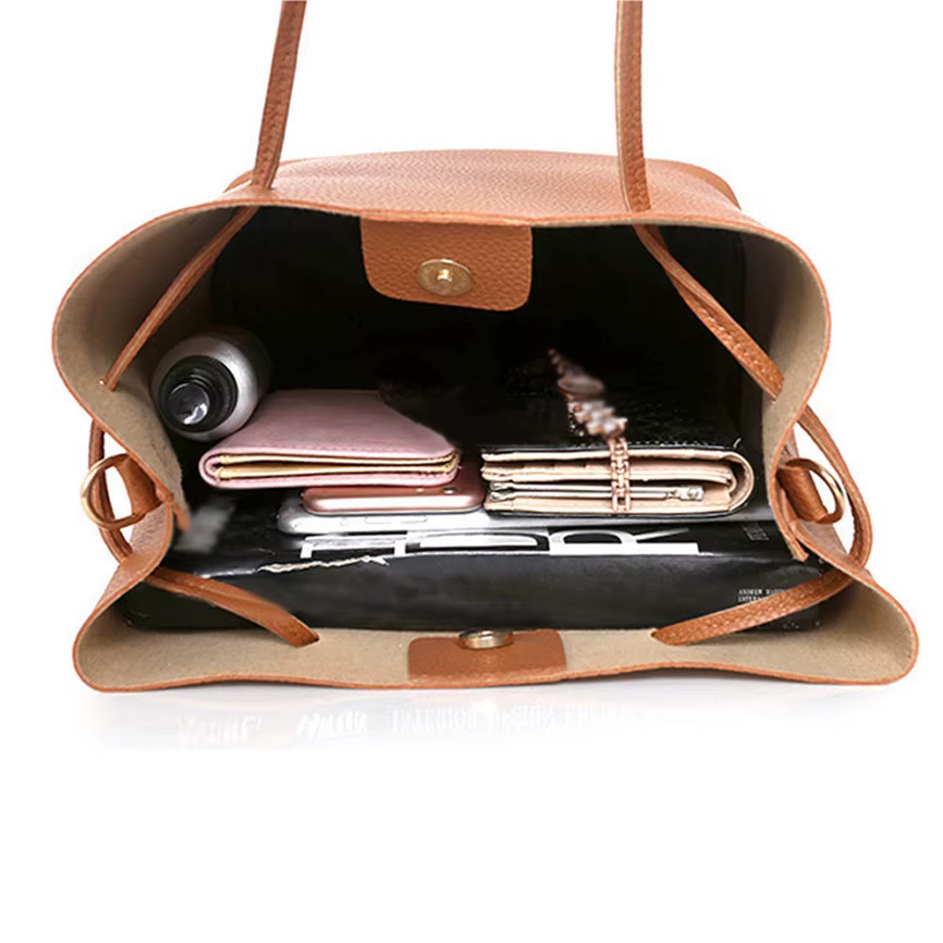 Sac Personnalisé Brodé pour Femme, Du5423, 3 Pièces