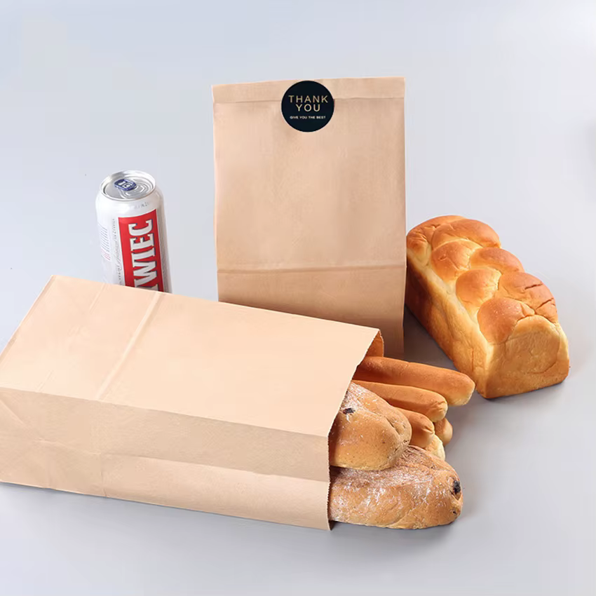 Sac en papier kraft fin