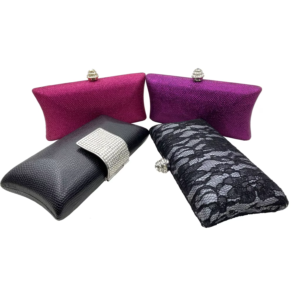 Pochette de soirée brodée vintage pour femmes, sacs à main en dentelle pour dames, sac de fête de mariage, sacs à bandoulière JOCrossbody en métal