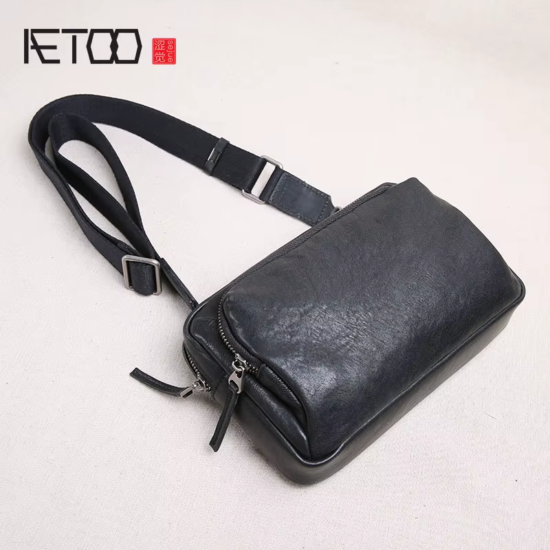 AETOO – mini sac en cuir pour hommes
