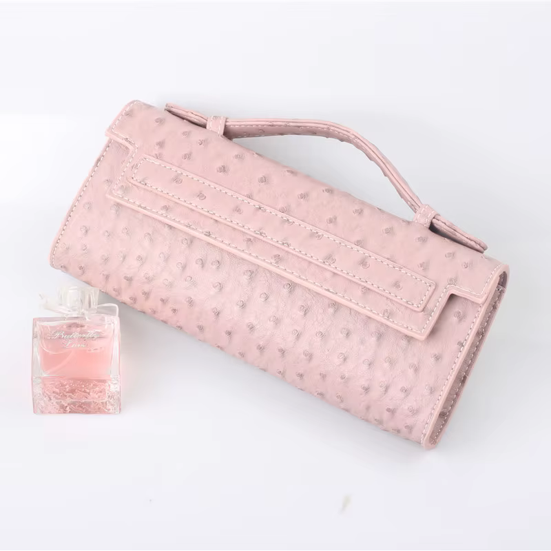 Nouveau sac à main tendance à motif d'autruche pour femmes