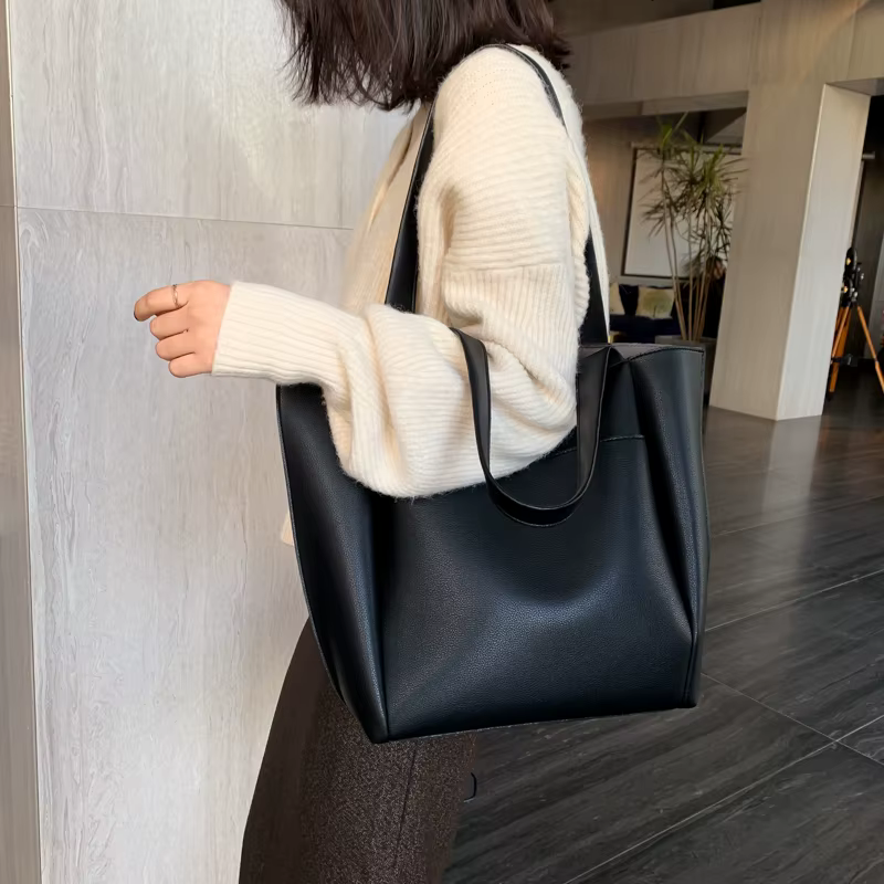 Tote bag noir sac a main femme sac de luxe