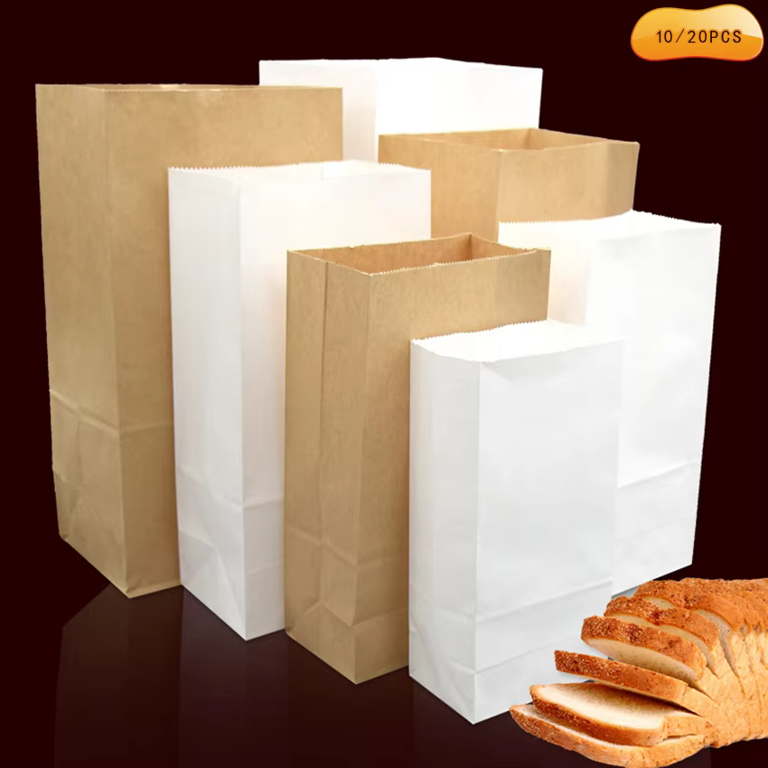 Sac en papier kraft fin