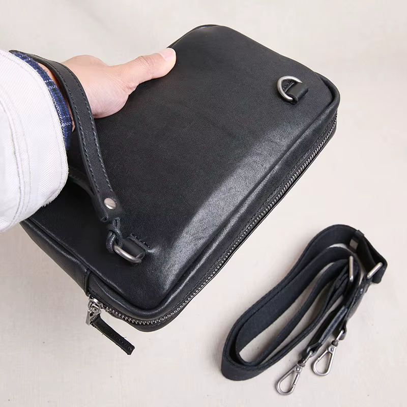 AETOO – mini sac en cuir pour hommes
