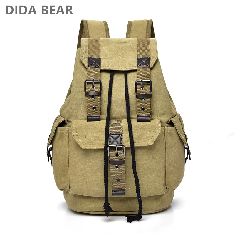 DIDABEAR toile sac à dos hommes sacs à dos grand mâle Mochilas Feminina cartable décontracté pour garçons sac de voyage de haute qualité