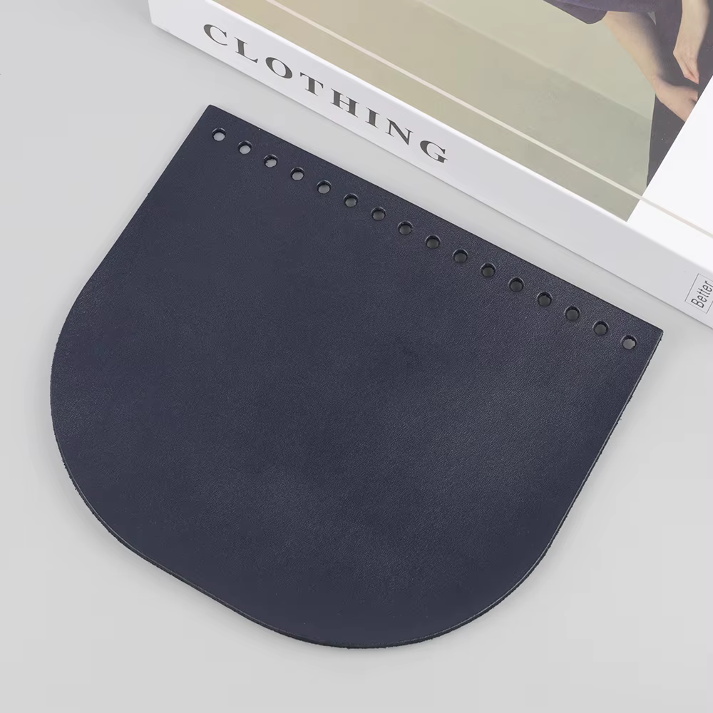 Nouveau sac à bandoulière rabat couverture avec trous de remplacement pour femmes sac à main tricot sac de couture bricolage PU sac en cuir accessoires 3 couleurs