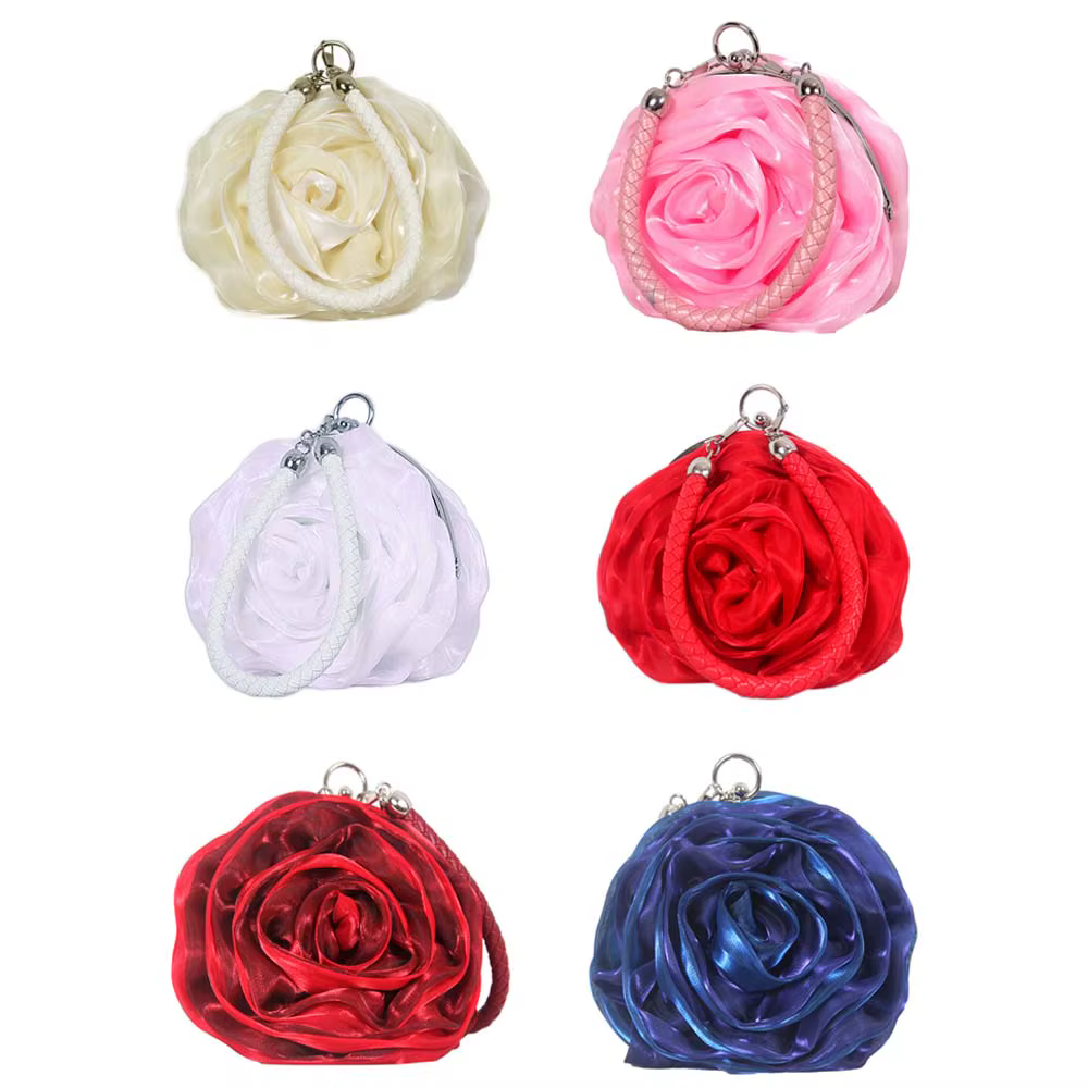 Sac à main en satin pour femme