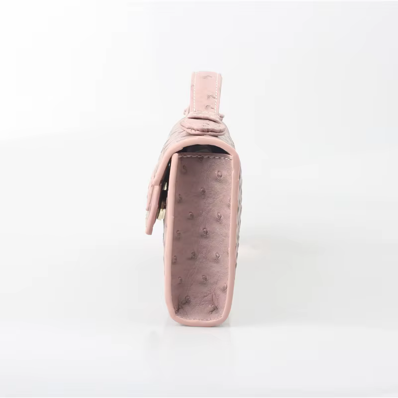 Nouveau sac à main tendance à motif d'autruche pour femmes