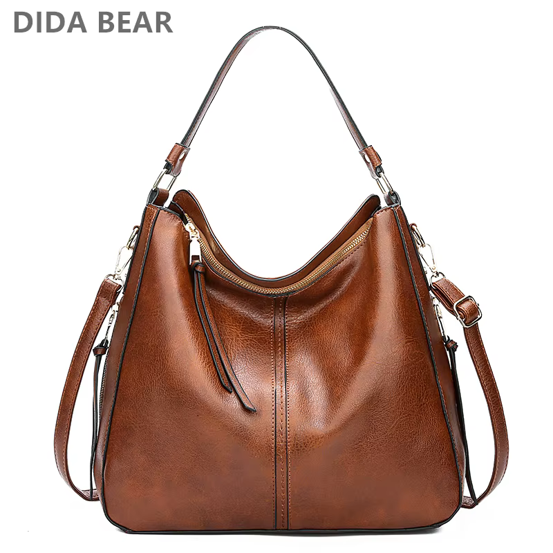 DIDABEAR Hobo sac en cuir femmes sacs à main femme loisirs