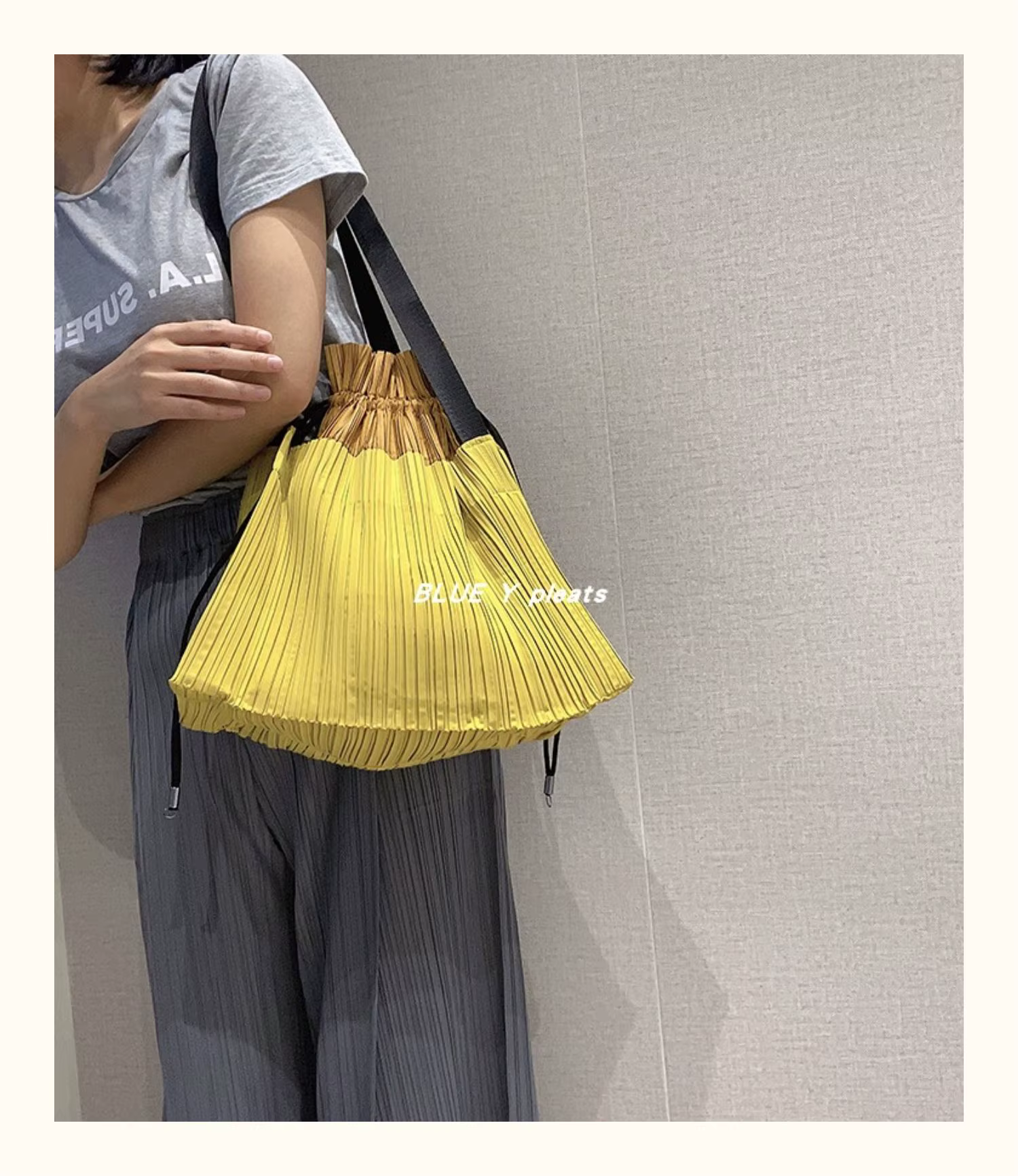 Ata Yake-Sac Plissé à la Mode Coréenne, Sacs à Main de Styliste