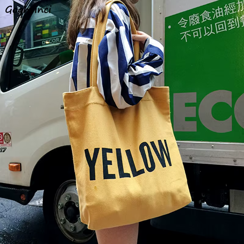 Sac à provisions en toile pour femme
