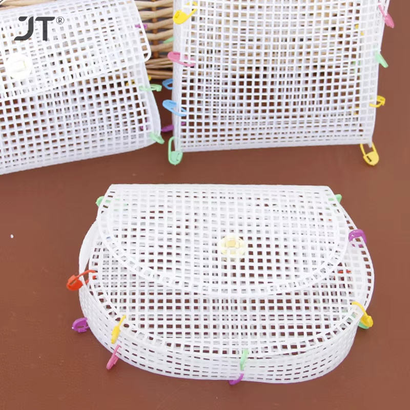 Kit de sac à main Transparent en toile plastique maille
