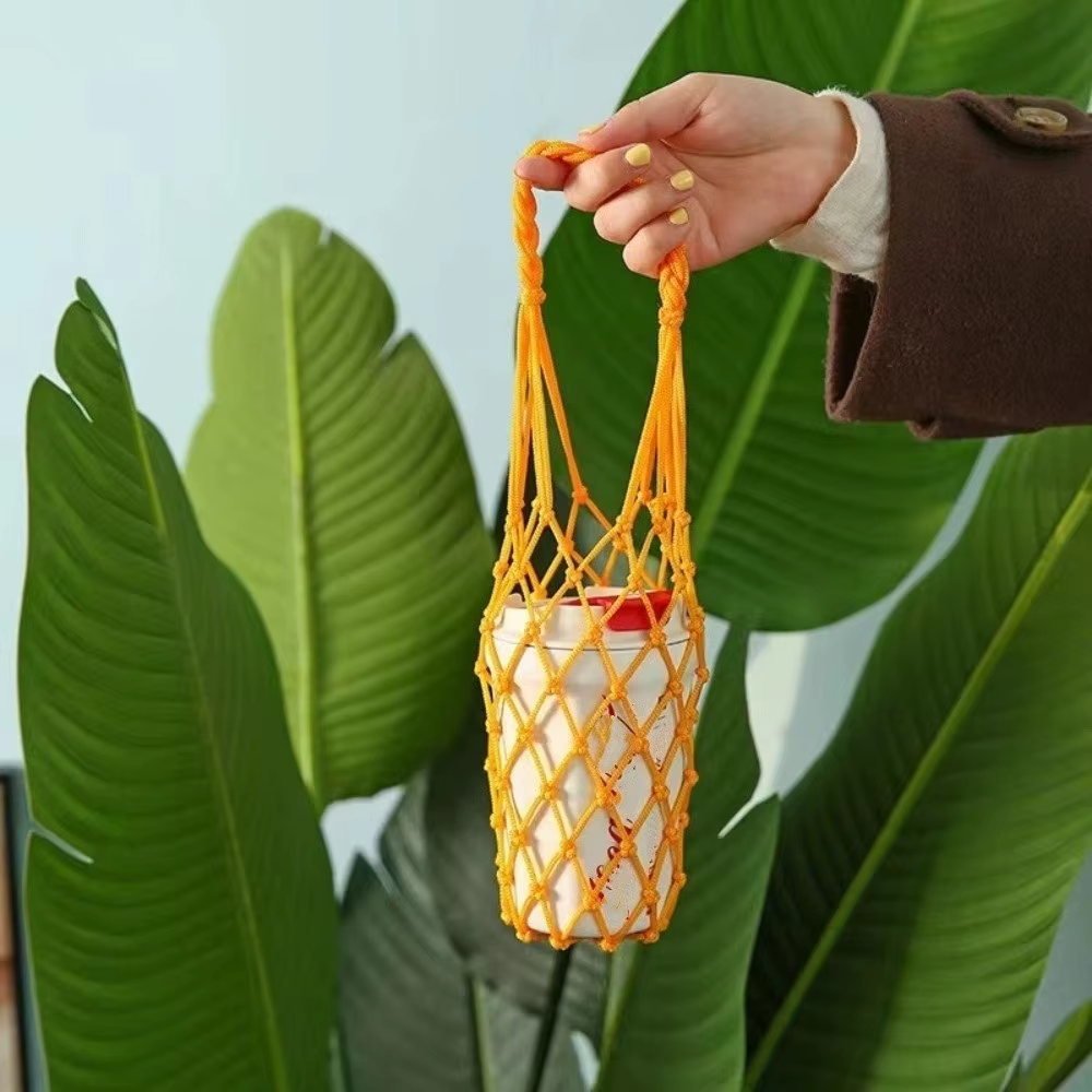 Sac en maille tissé à la main portable