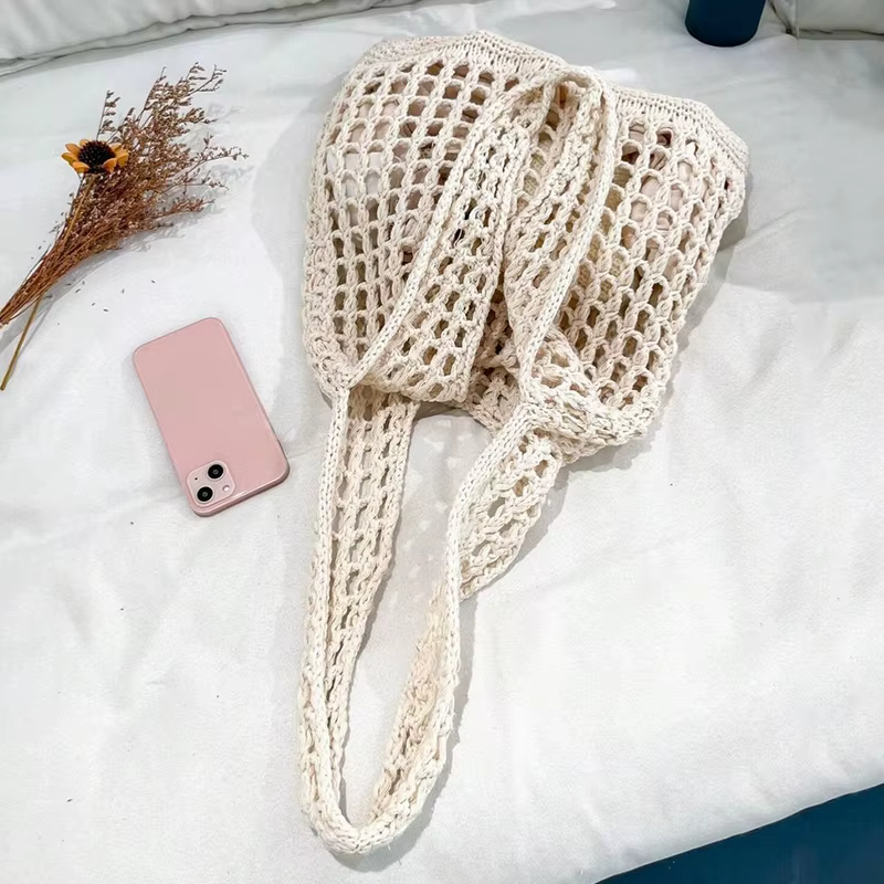 Sac fourre-tout en crochet pour femme