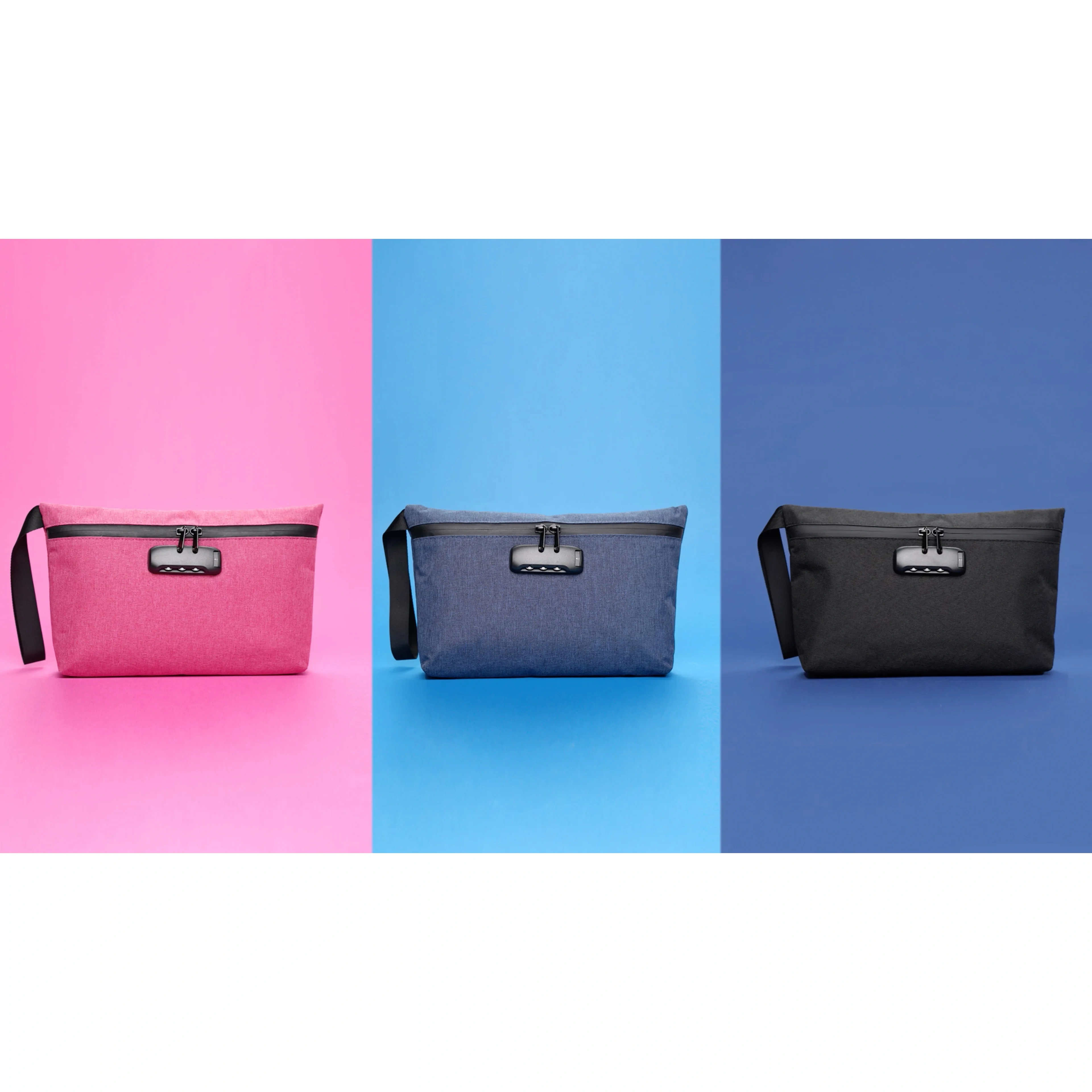 Pochette anti-odeur avec sac de rangement combiné et facile pour les voyages et les utilisations à la maison