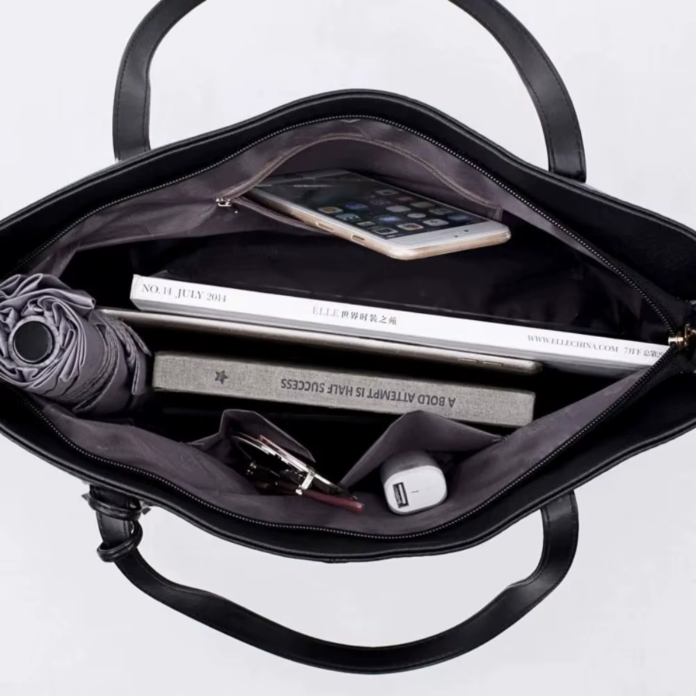 Dames grande capacité sacs à Main femmes rétro gland Design fourre-tout marque de luxe en cuir PU Sac à bandoulière