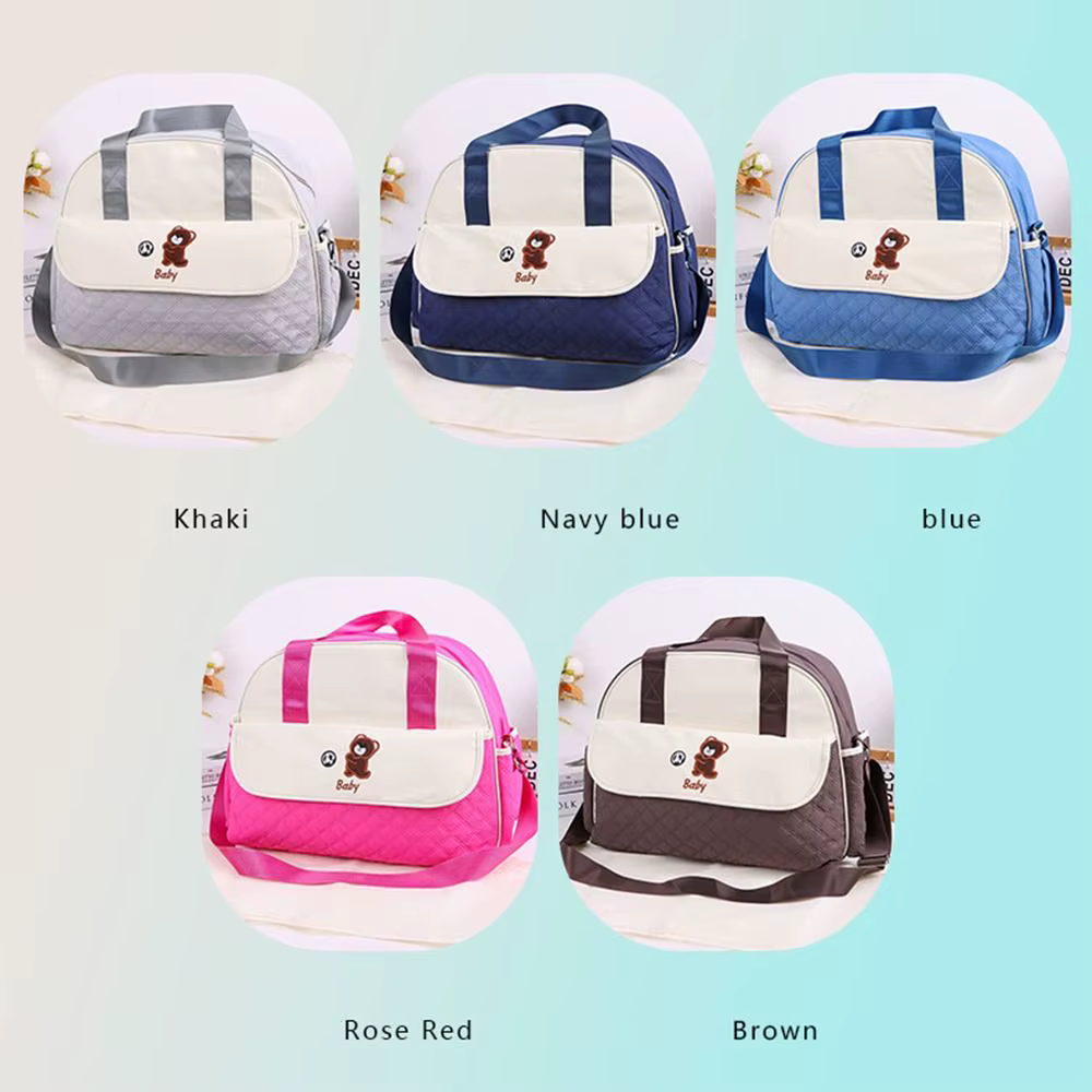 Sac à bandoulière créatif à motif d'ours pour maman