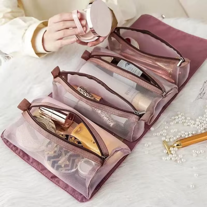 Sac à cosmétiques 4 en 1 pour femmes
