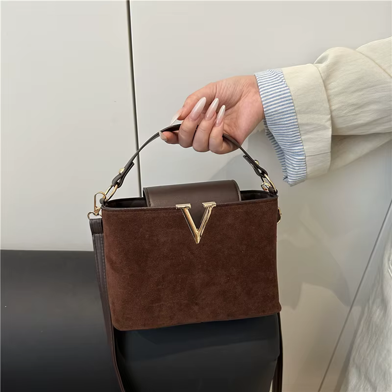 Mini sac en daim à la mode pour femmes