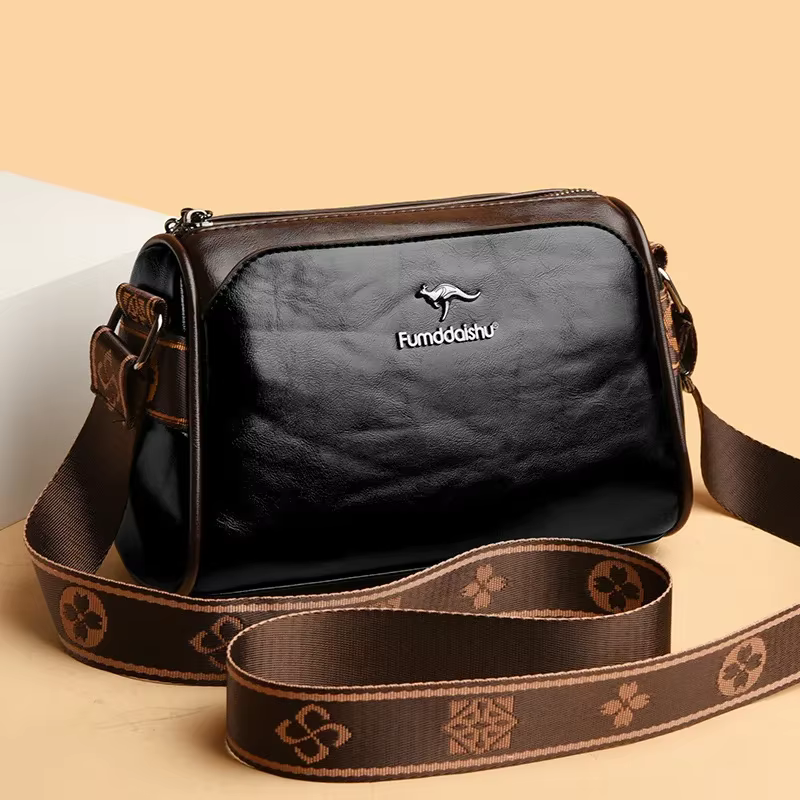 Sac à bandoulière rétro Double face pour femmes