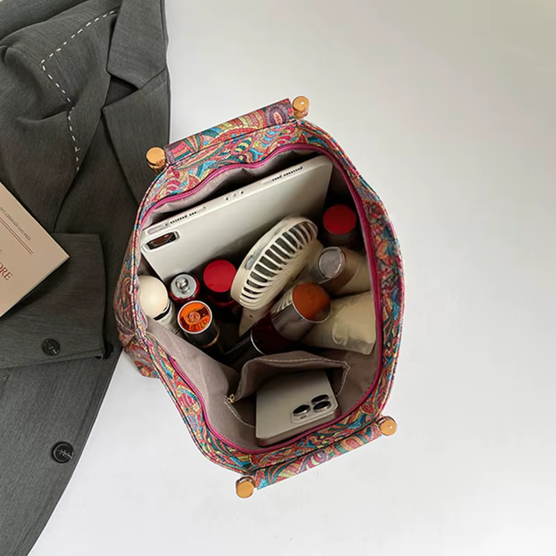 Sac à main bohème à imprimé floral