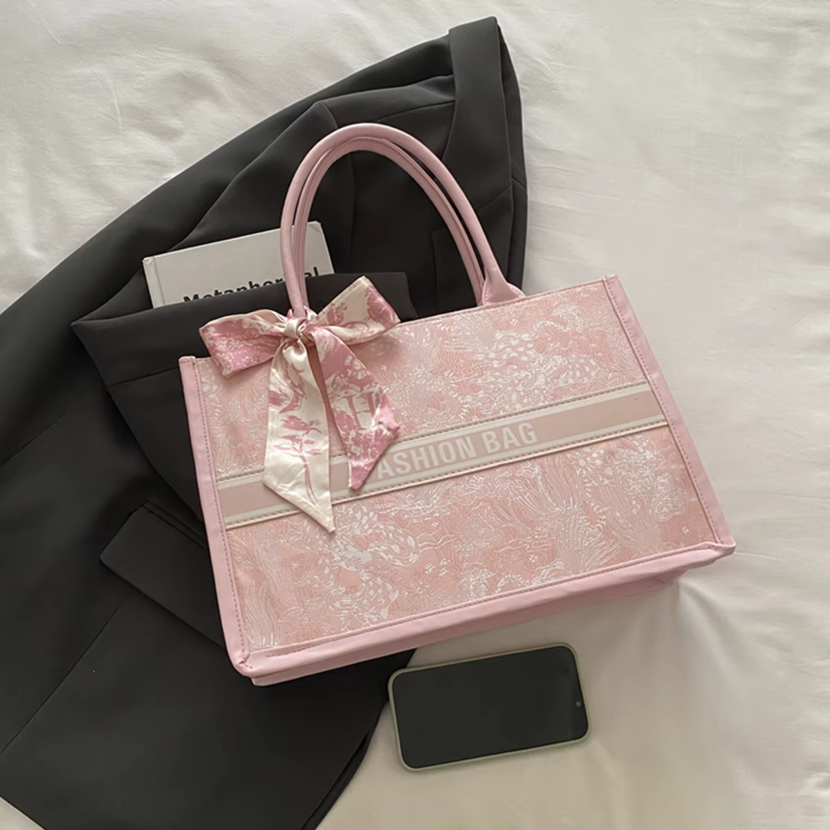 Sac fourre-tout de luxe élégant pour femme