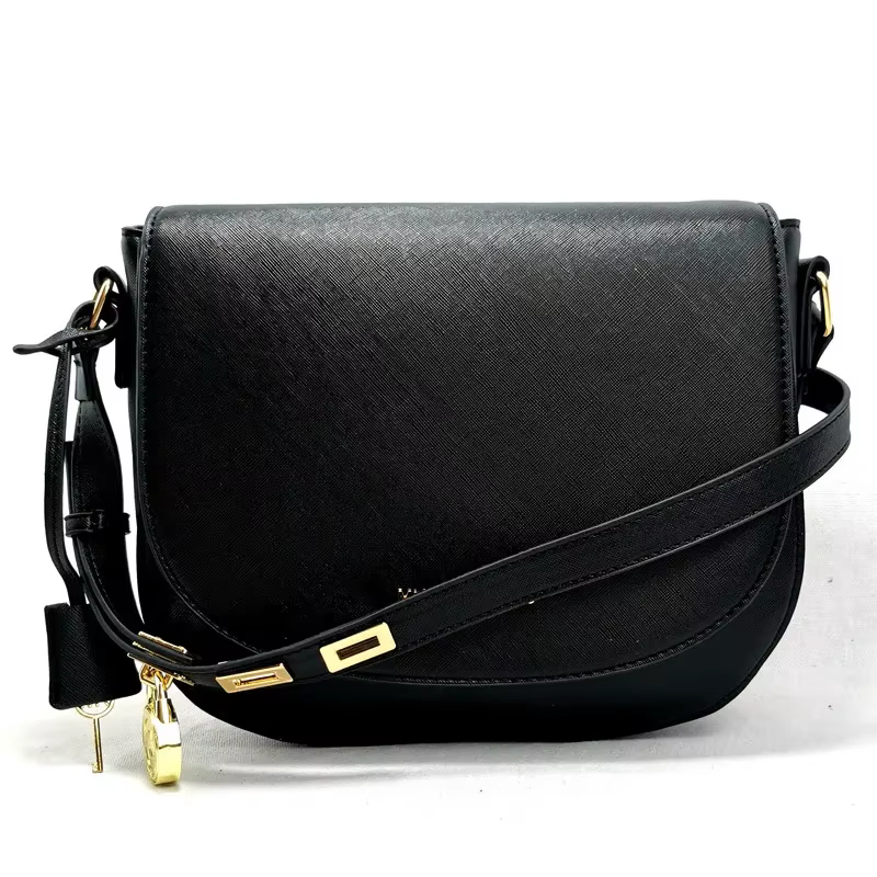 Sac à main à serrure rabattable pour femmes
