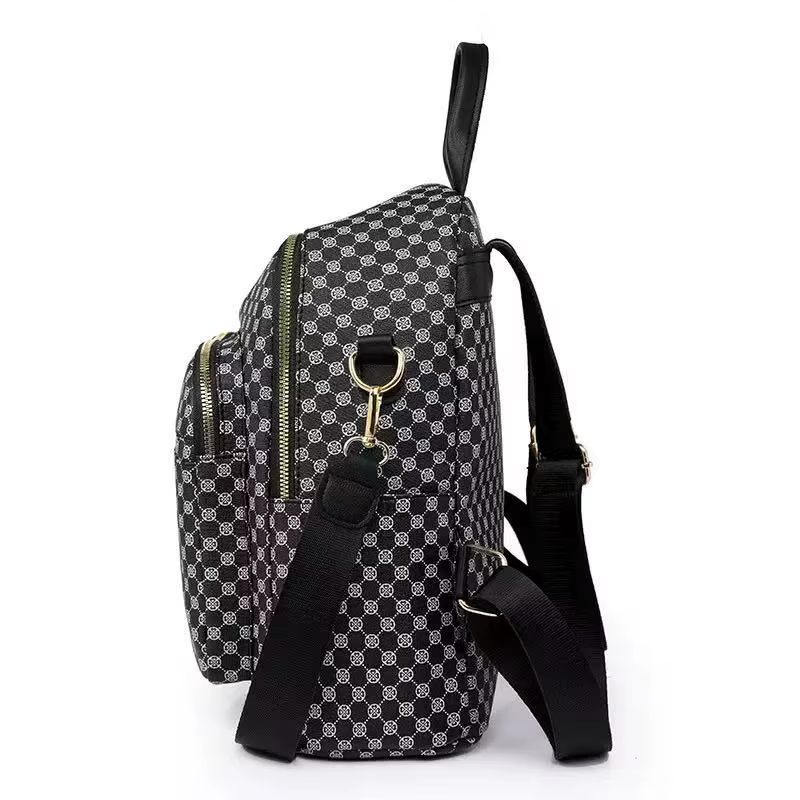 Sac à dos décontracté à motifs multicolores