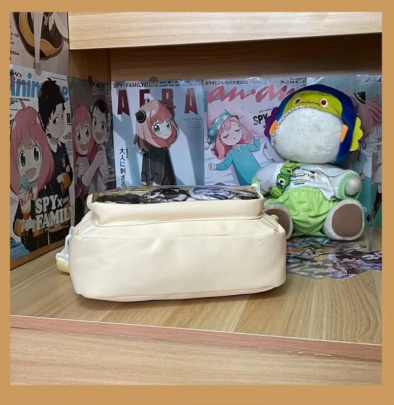 Ita-Sac à Bandoulière en Toile Transparente pour Adolescentes Japonaises