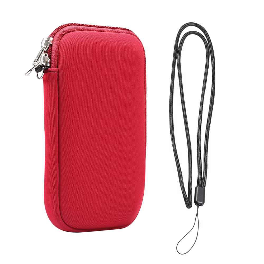 Sac universel en néoprène à fermeture éclair pour téléphone portable