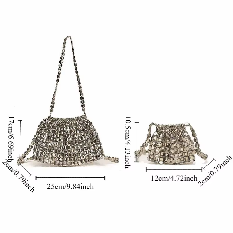 Sac de Banquet de soirée à paillettes élégant