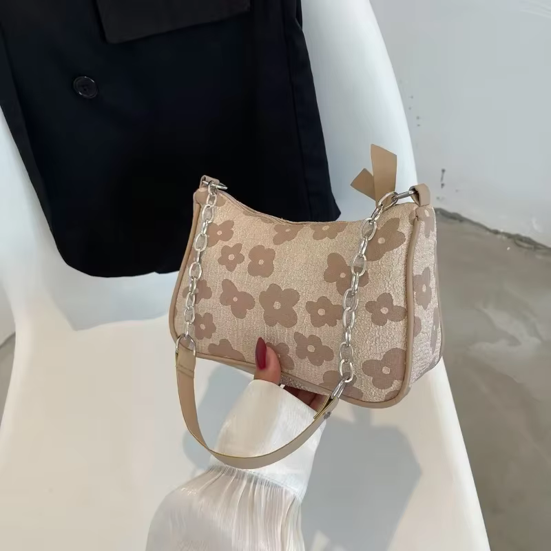 2025 nouvelle mode feutre sacs à bandoulière pour femmes petit sac sous les bras décontracté femme
